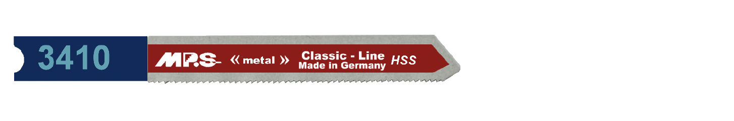 5x MPS 3410 Stichsägeblatt Länge 75/50 mm