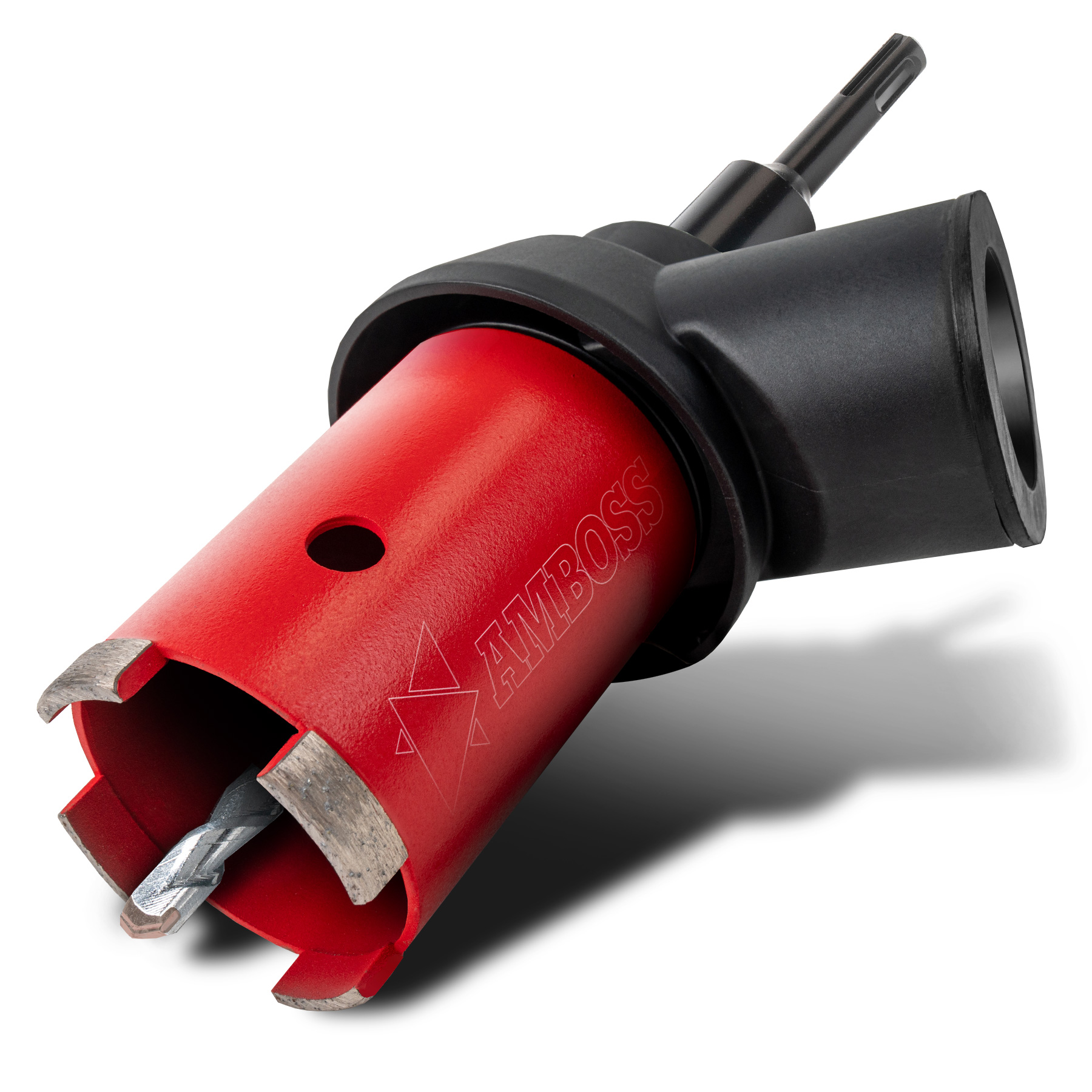 Dosensenker Red Force - 68 mm - SDS-Plus Set mit Absaugung Dosensenker Red Force - 68 mm - SDS-Plus Set mit Absaugung