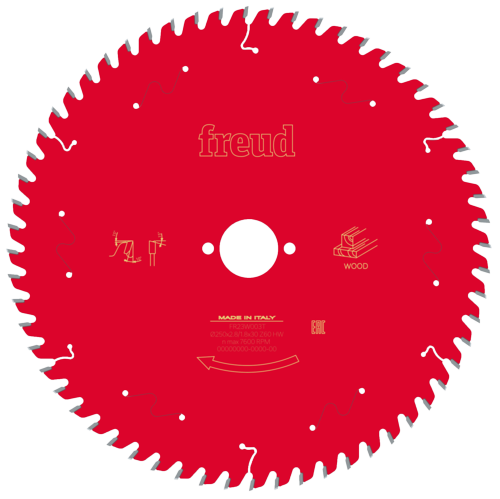 Freud HM Tischkreissägeblatt - 250 x 2.4/1.8 x 25.4 Z48 WZ