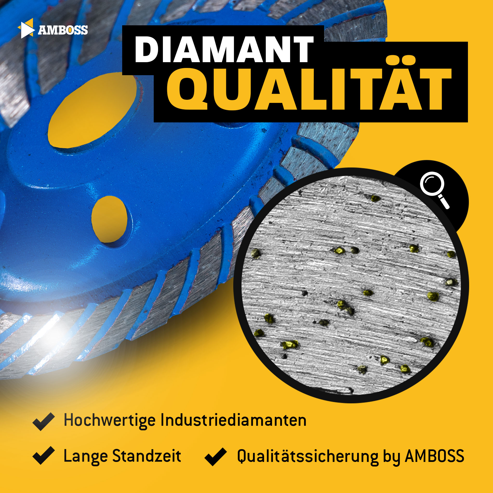 Amboss DST 14P Diamant Schleiftopf Ø 125 mm x  22.23 Amboss DST 14P Diamant Schleiftopf Ø 125 mm x  22.23