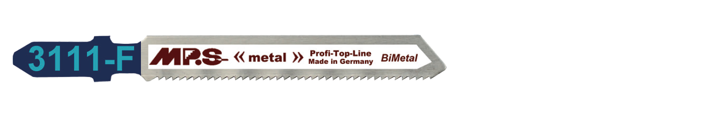 5x MPS 3111-F Stichsägeblatt Länge 75/50 mm