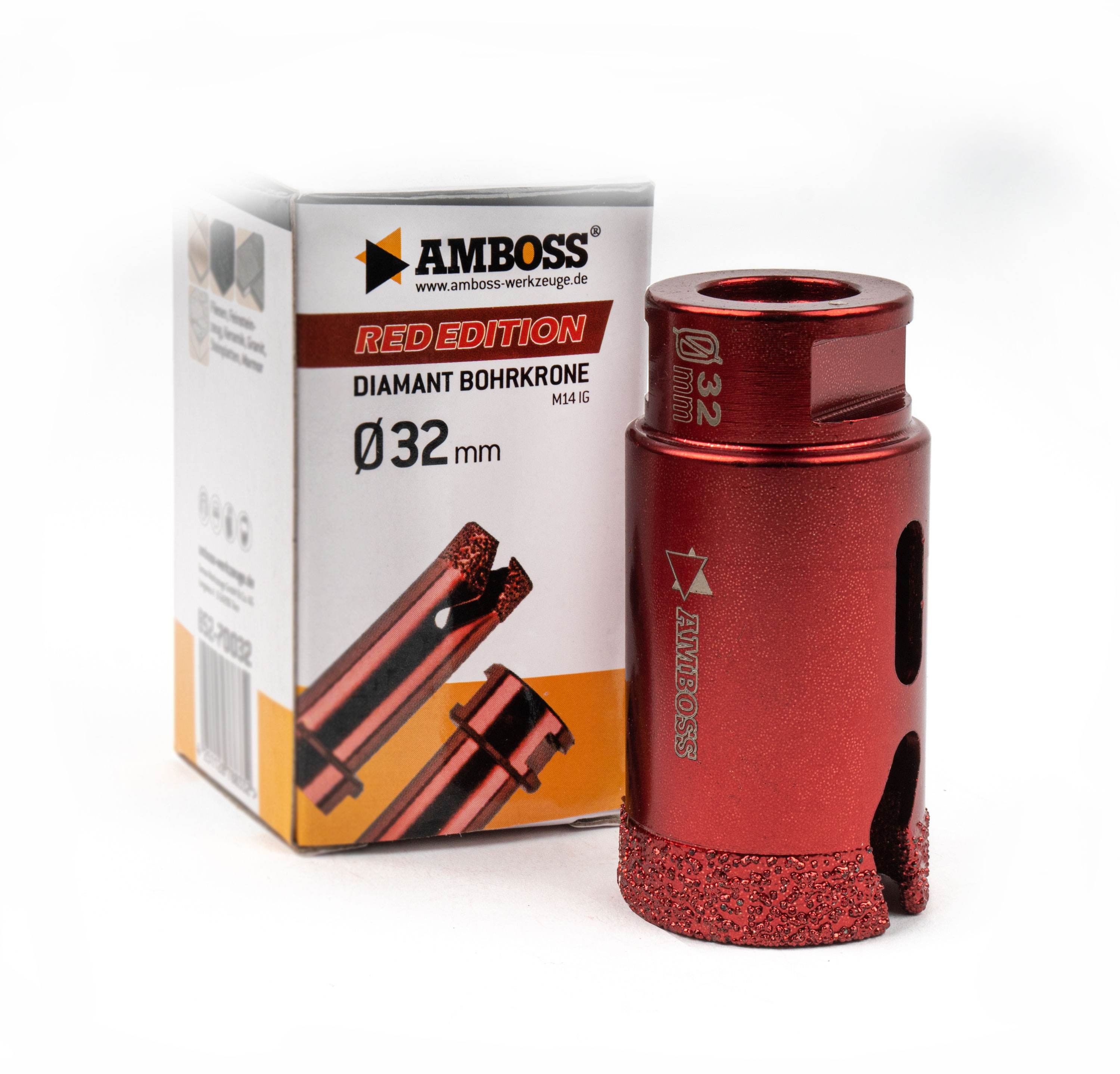 Amboss Red Edition Bohrkrone 32 mm Amboss Red Edition Bohrkrone 32 mm