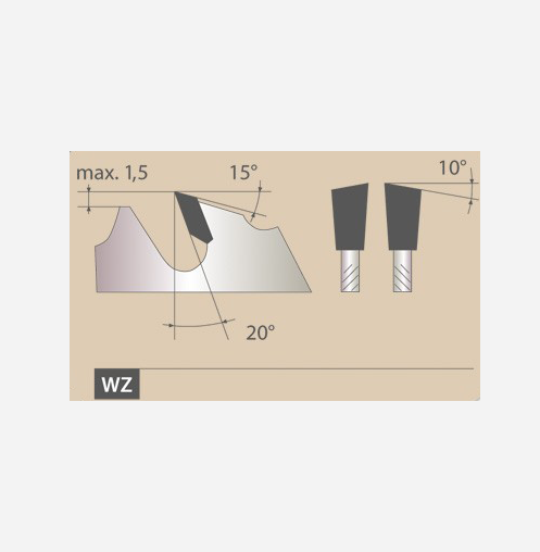 HM Kreissägeblatt -  4.8/3.6 x 40 Z80 WZ HM Kreissägeblatt -  4.8/3.6 x 40 Z80 WZ