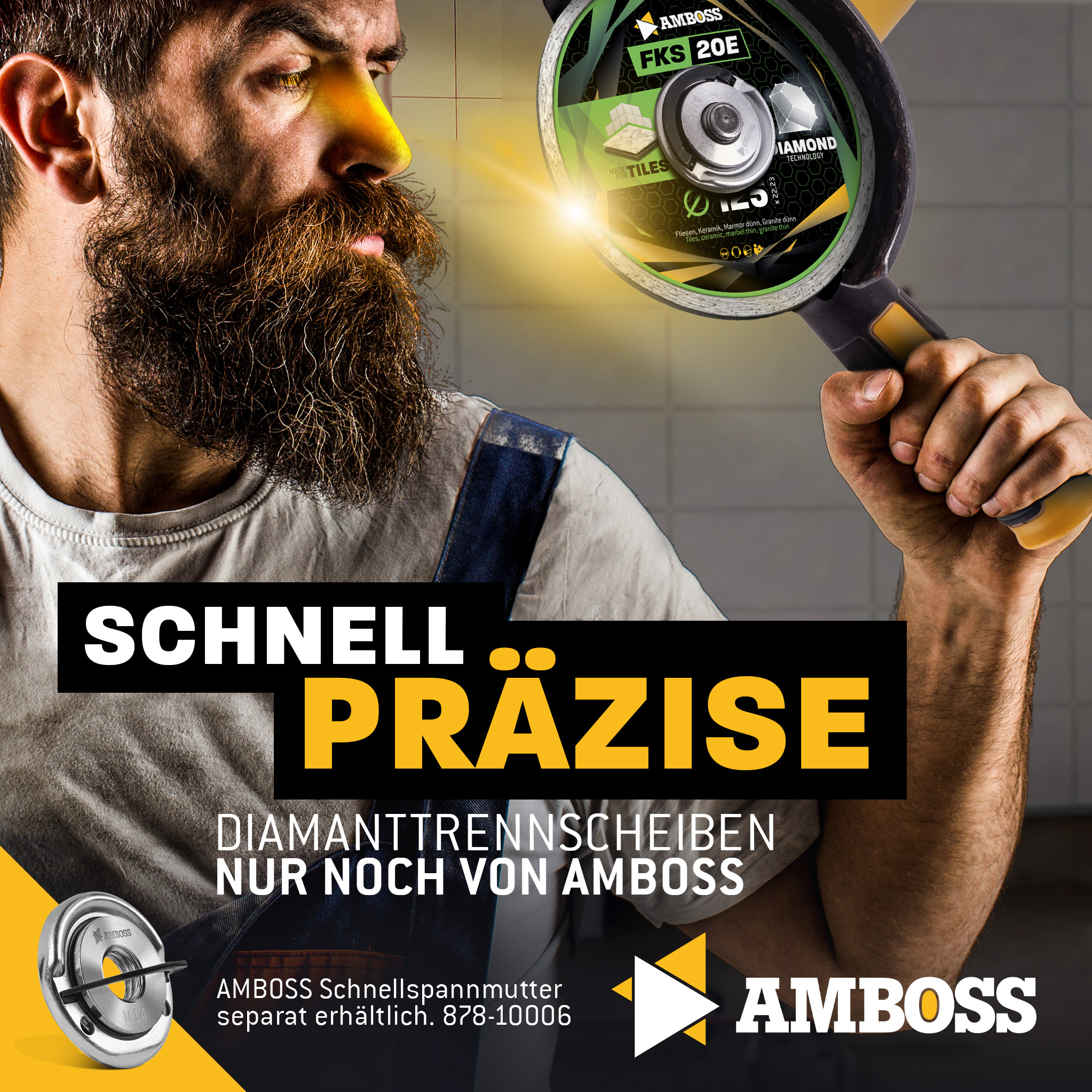 Amboss FKS 20E Diamant Trennscheibe 125mm x 2 x 22.2 Amboss FKS 20E Diamant Trennscheibe 125mm x 2 x 22.2
