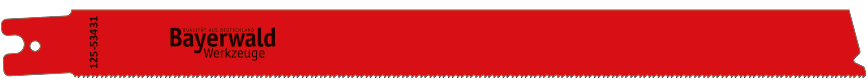 1x Bayerwald Werkzeuge Säbelsägeblatt Länge 300 mm 1x Bayerwald Werkzeuge Säbelsägeblatt Länge 300 mm