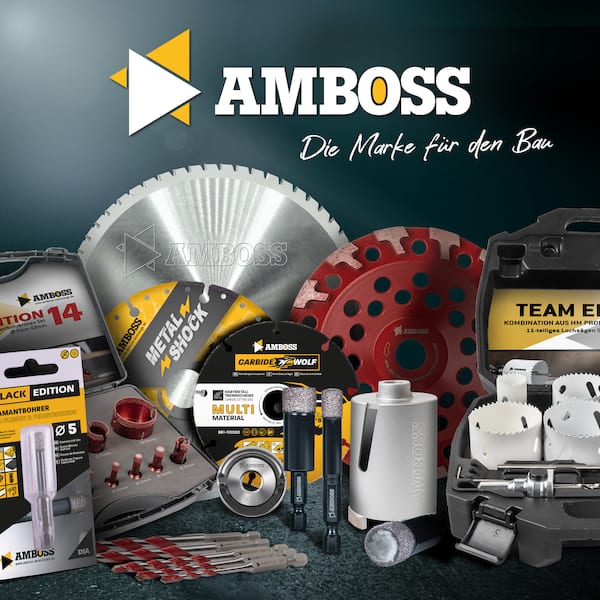 Amboss Dry Angle HM Fliesen- und Glasbohrer - Ø 10 mm - GL: 96 mm Amboss Dry Angle HM Fliesen- und Glasbohrer - Ø 10 mm - GL: 96 mm
