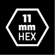 Usp: 11mm Hex Aufnahme Usp: 11mm Hex Aufnahme