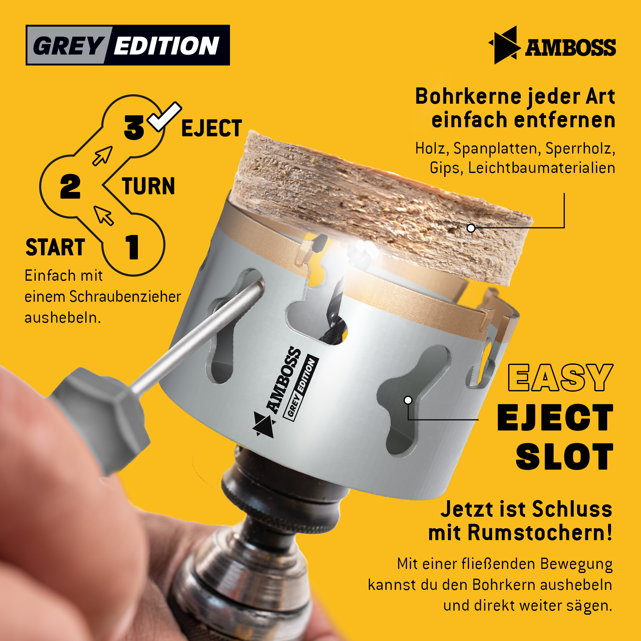 Amboss HM Lochsäge 68 mm-(inkl. 6 kant Standardaufnahme) Amboss HM Lochsäge 68 mm-(inkl. 6 kant Standardaufnahme)