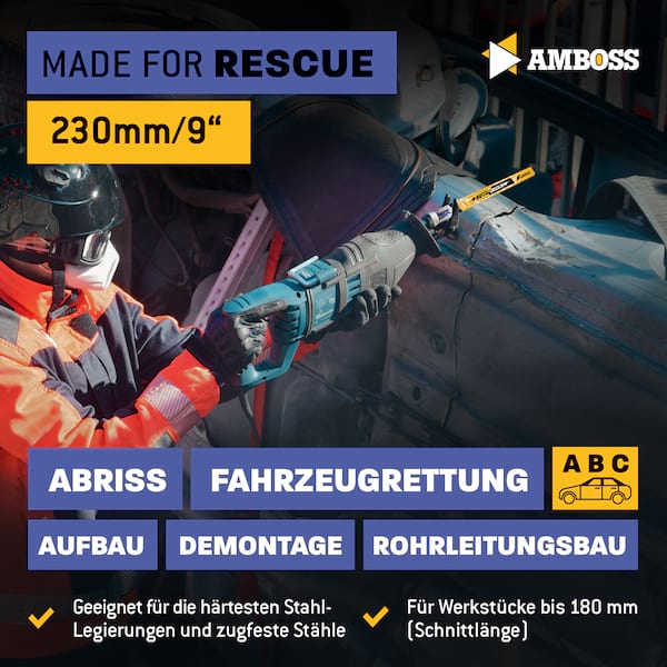 3x Amboss Metal Shock Säbelsägeblatt Länge 230 mm 8 ZpZ 3x Amboss Metal Shock Säbelsägeblatt Länge 230 mm 8 ZpZ