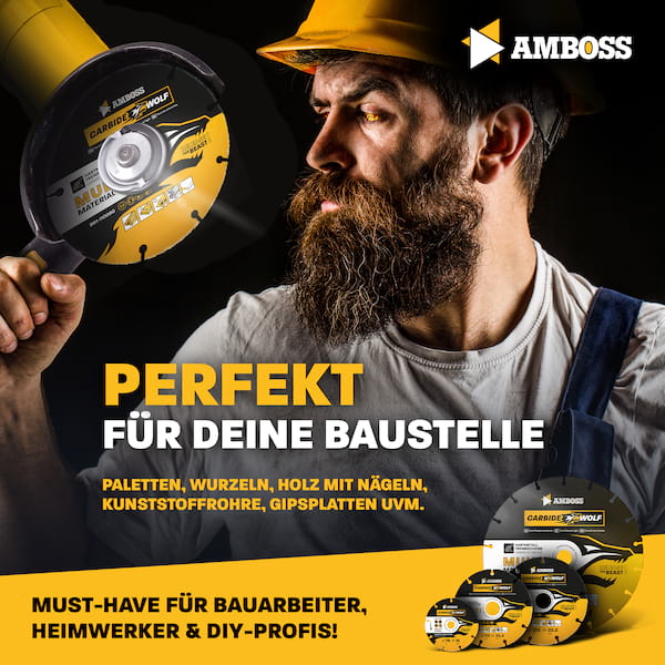 Amboss Carbide Wolf HM Trennscheibe - 230 x 1.8 x 22.2 Amboss Carbide Wolf HM Trennscheibe - 230 x 1.8 x 22.2
