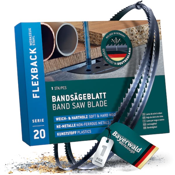 Bayerwald Metall Bandsägeblatt  2100 x 10 x 0.65 x 14 ZpZ