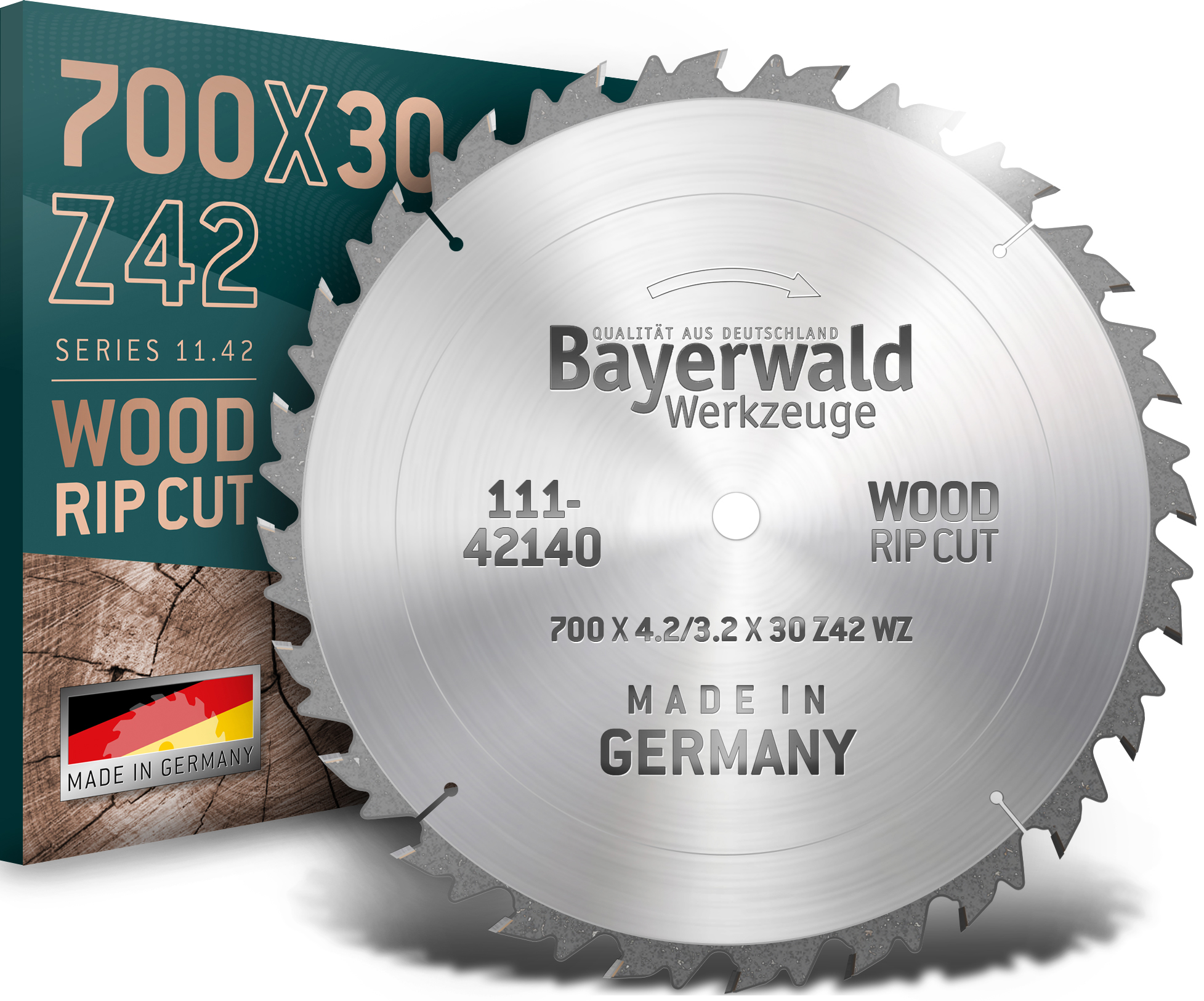 HM Kreissägeblatt - 700 x 4.2/3.2 x 30 Z42 WZ HM Kreissägeblatt - 700 x 4.2/3.2 x 30 Z42 WZ