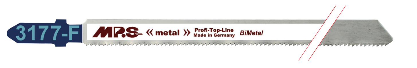 5x MPS 3177-F Stichsägeblatt Länge 250/230 mm