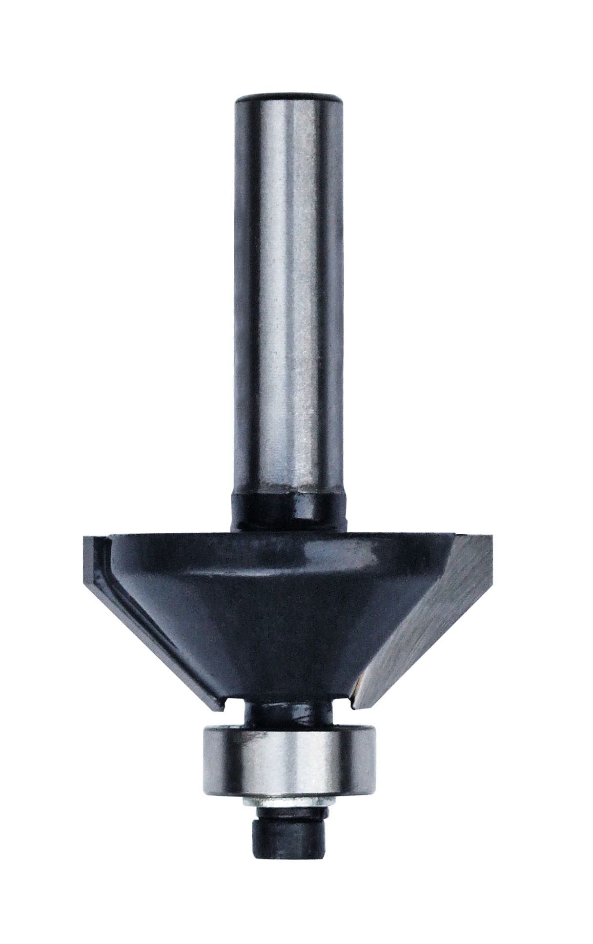 HM Fasenfräser mit Anlauflager 30 mm - Schaft:8 mm Z:2 NL:16 HM Fasenfräser mit Anlauflager 30 mm - Schaft:8 mm Z:2 NL:16