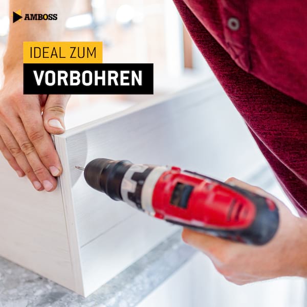 Amboss Multi Force Hartmetall Bohrer - Ø4 mm -  GL: 80mm - NL: 40mm Amboss Multi Force Hartmetall Bohrer - Ø4 mm -  GL: 80mm - NL: 40mm