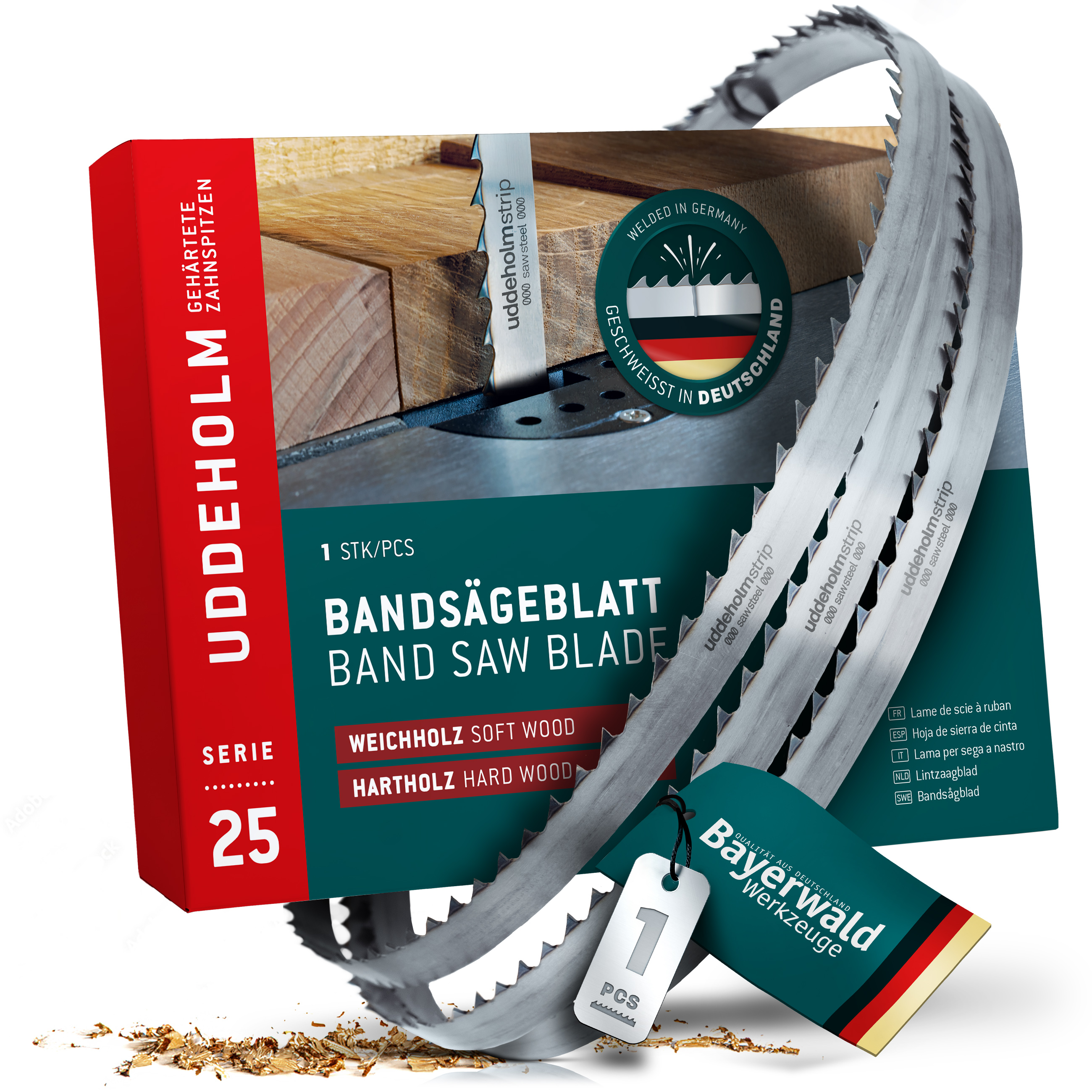 Uddeholm Bandsägeblatt zahnhart  2360 x 15 x 0.5 x 6mm
