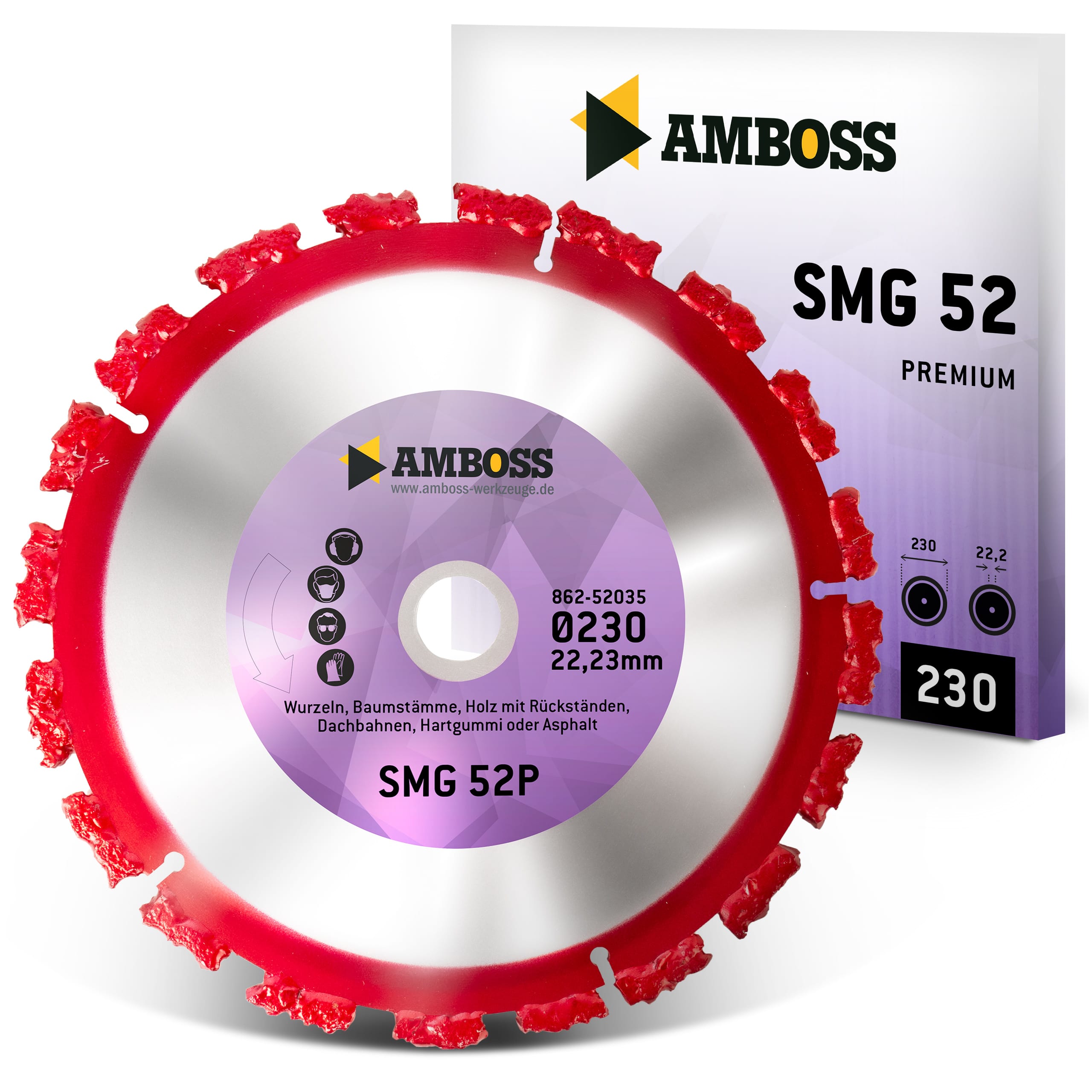Amboss SMG 52P Trennscheibe - 230 x 22.2 Amboss SMG 52P Trennscheibe - 230 x 22.2