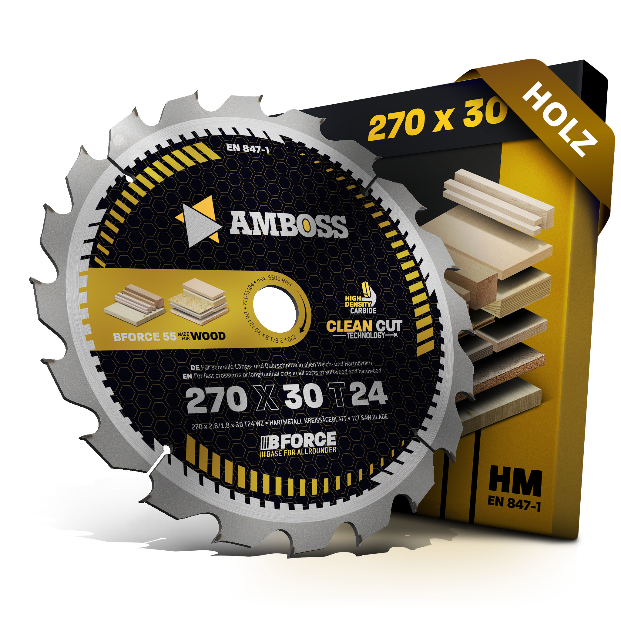 HM Kreissägeblatt - 270 x 2.8/1.8 x 30 Z24 WZ HM Kreissägeblatt - 270 x 2.8/1.8 x 30 Z24 WZ