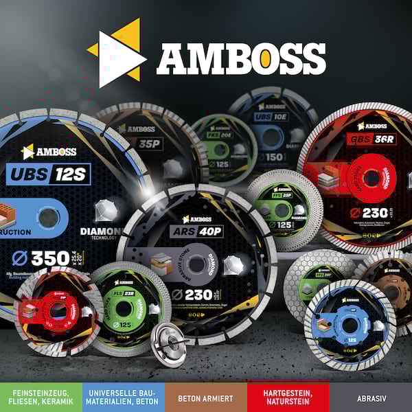 Amboss BGL 35P Diamant Trennscheibe - 125 x 2.2 x 22.2 Amboss BGL 35P Diamant Trennscheibe - 125 x 2.2 x 22.2