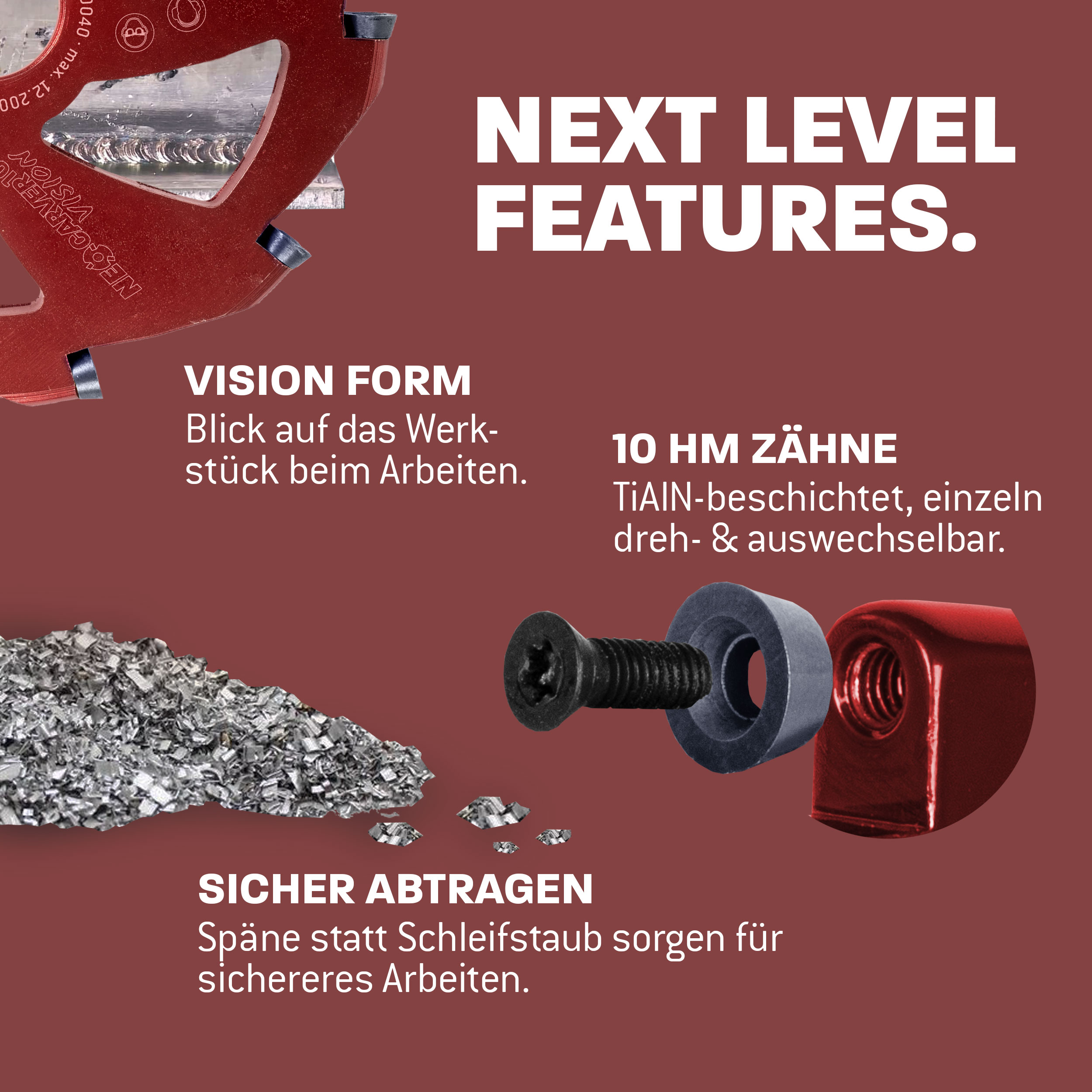 Bayerwald NeoCarver Ø 125 x 22.2 mm Z 10 - geeignet für Aluminium Bayerwald NeoCarver Ø 125 x 22.2 mm Z 10 - geeignet für Aluminium