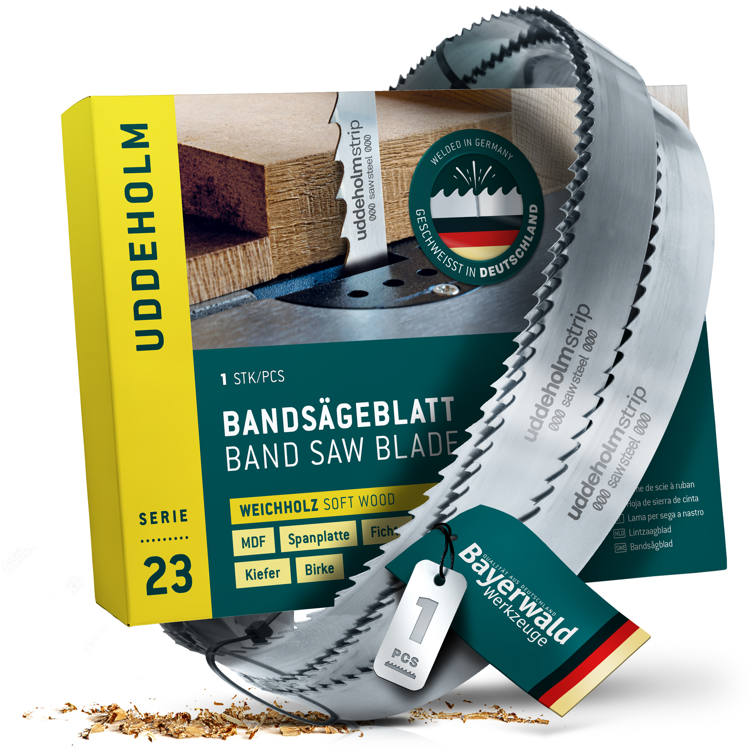 Uddeholm Bandsägeblatt  4546 x 30 x 0.6 x 8mm