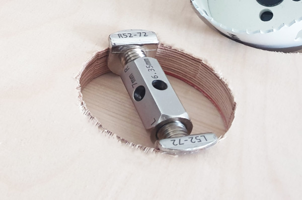 Falke Hole Expander - Bohrloch-Zentrierhilfe Ø52-92mm Falke Hole Expander - Bohrloch-Zentrierhilfe Ø52-92mm