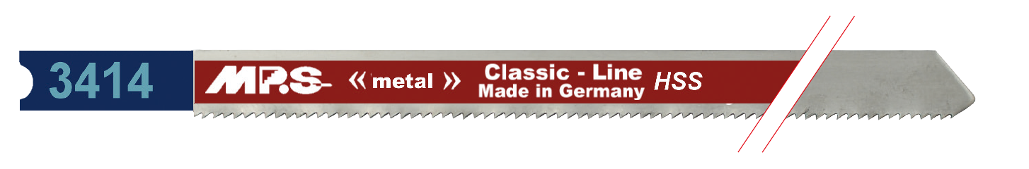 5x MPS 3414 Stichsägeblatt Länge 132/110 mm 5x MPS 3414 Stichsägeblatt Länge 132/110 mm