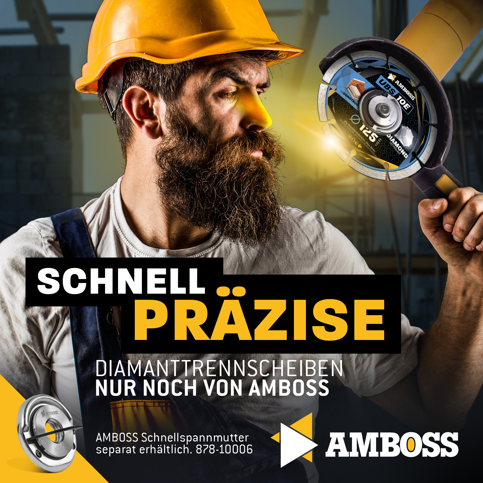 Amboss UBS 10E Diamant Trennscheibe - 125 x 2 x 22.2 Amboss UBS 10E Diamant Trennscheibe - 125 x 2 x 22.2