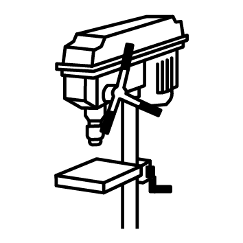 Maschine: Ständerbohrmaschine Maschine: Ständerbohrmaschine
