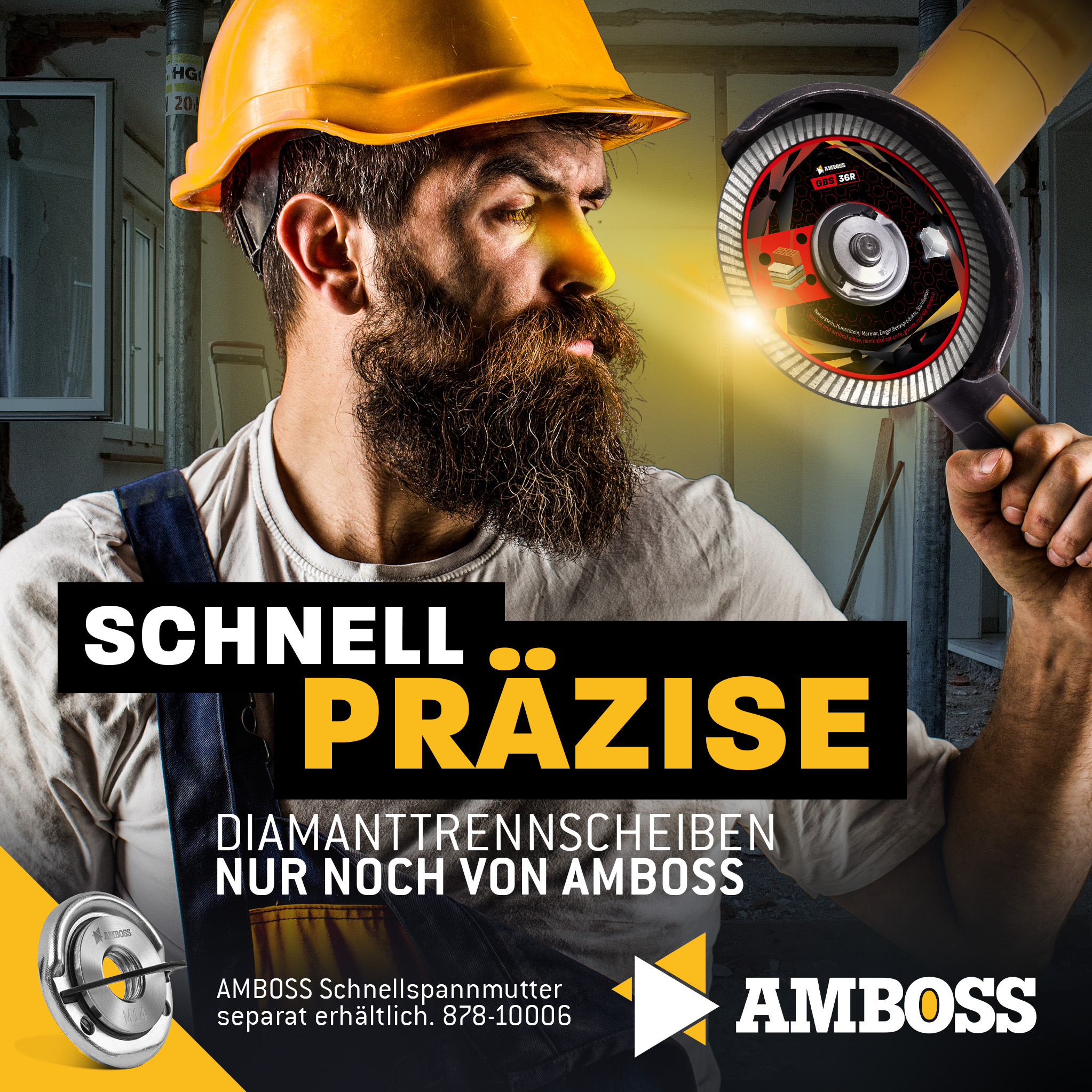Amboss GBS 36R Diamant Trennscheibe - 125 x 2 x 22.2 Amboss GBS 36R Diamant Trennscheibe - 125 x 2 x 22.2