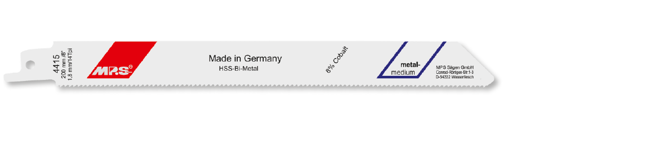 5x MPS Säbelsägeblatt Länge 200 mm 5x MPS Säbelsägeblatt Länge 200 mm