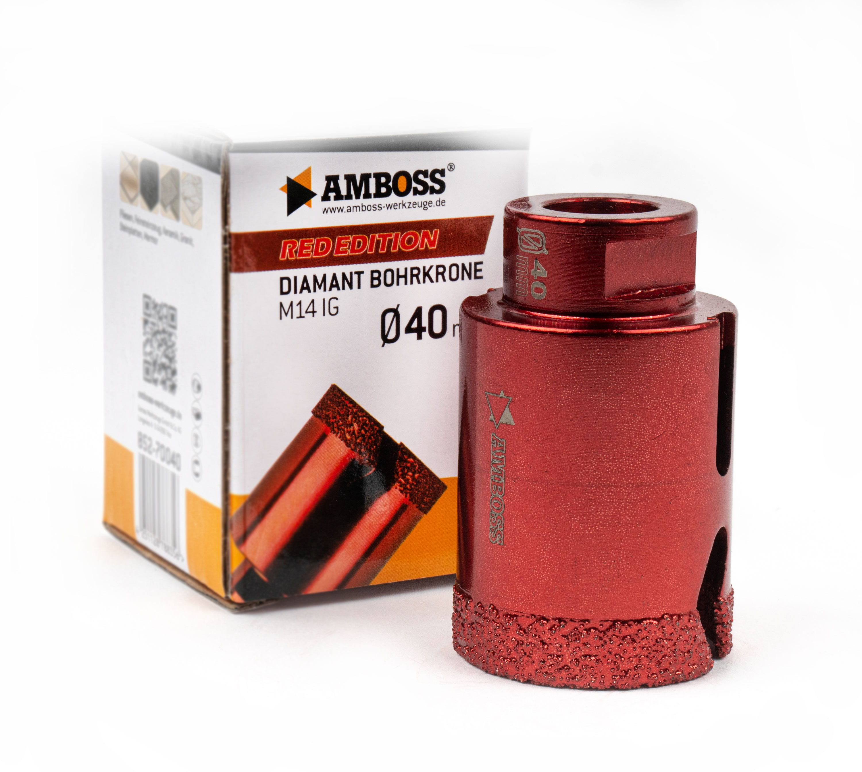 Amboss Red Edition Bohrkrone 40 mm Amboss Red Edition Bohrkrone 40 mm