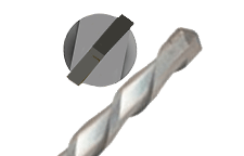 1x Hammerbohrer SDS Plus Schaft - Ø:8 mm - GL: 110 mm 1x Hammerbohrer SDS Plus Schaft - Ø:8 mm - GL: 110 mm