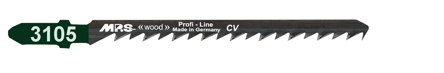 100x MPS 3105 Stichsägeblatt Länge 100/75 mm 100x MPS 3105 Stichsägeblatt Länge 100/75 mm