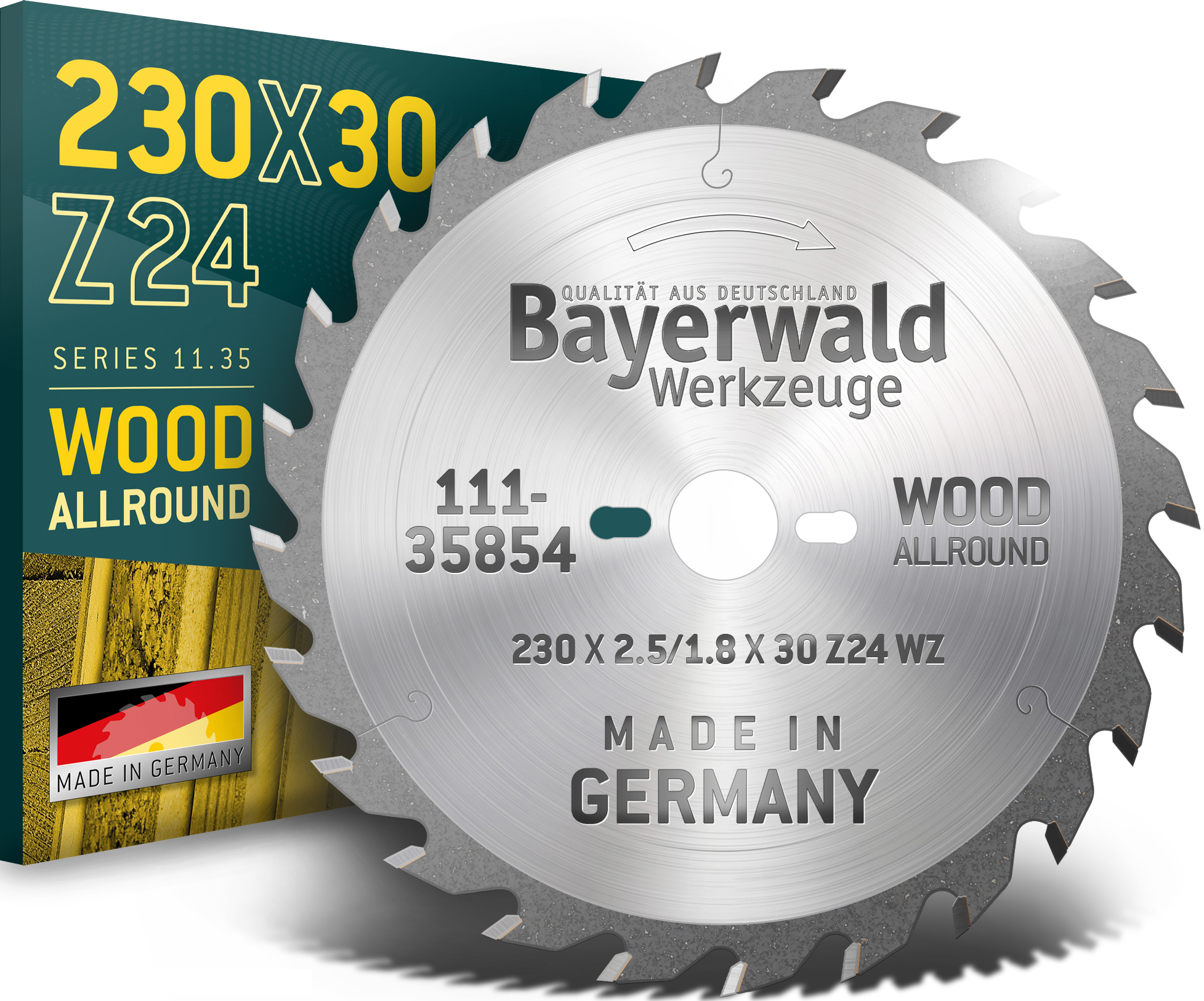 HM Kreissägeblatt - 230 x 2.5/1.8 x 30  Z24 WZ HM Kreissägeblatt - 230 x 2.5/1.8 x 30  Z24 WZ