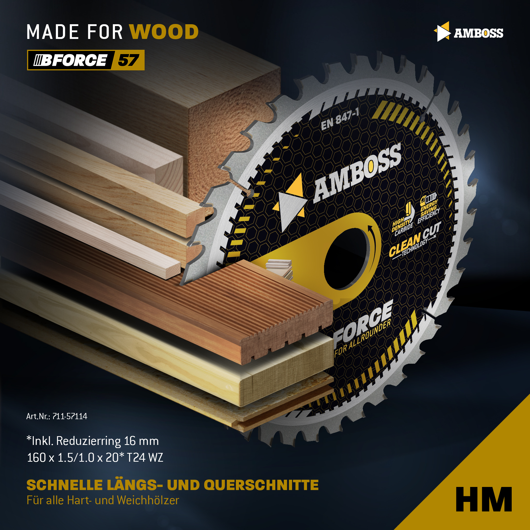 HM Kreissägeblatt - 160 x 1.5/1.0 x 20 Z24 WZ HM Kreissägeblatt - 160 x 1.5/1.0 x 20 Z24 WZ