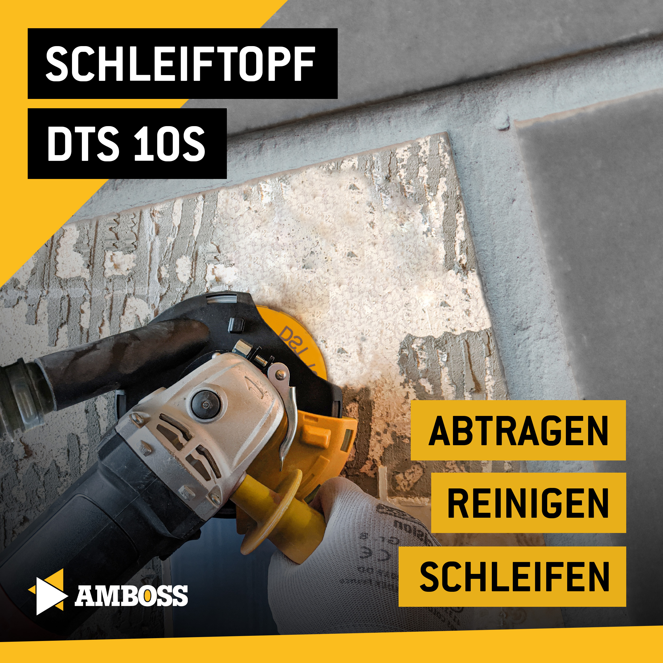 Amboss DST 10S Diamant Schleiftopf 125 x  22.2mm