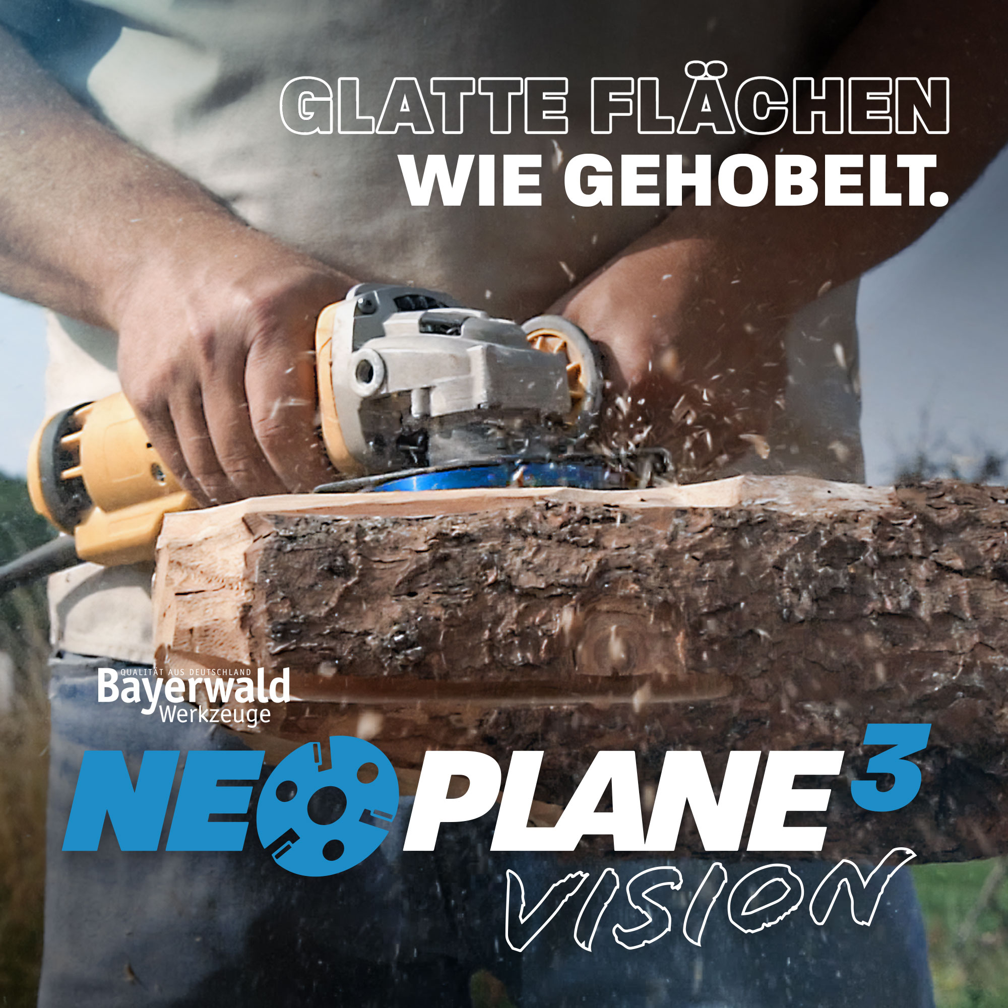 3x NeoPlane Ersatzmesser für Frässcheibe