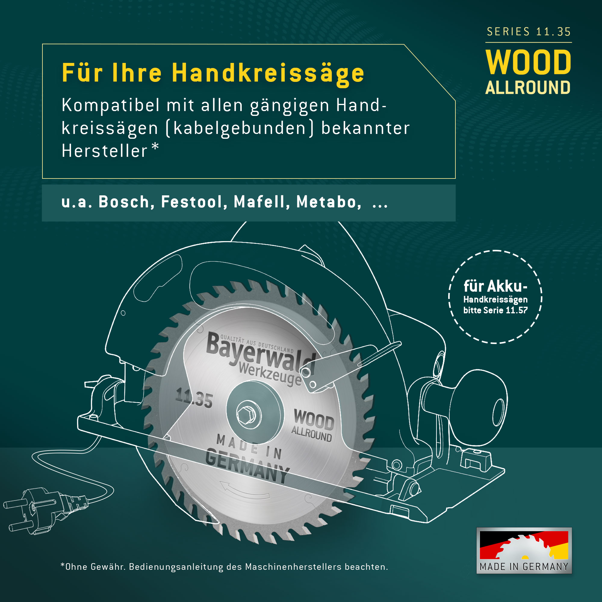 HM Kreissägeblatt - 105 x 2.6/1.6 x 20  Z30 WZ HM Kreissägeblatt - 105 x 2.6/1.6 x 20  Z30 WZ
