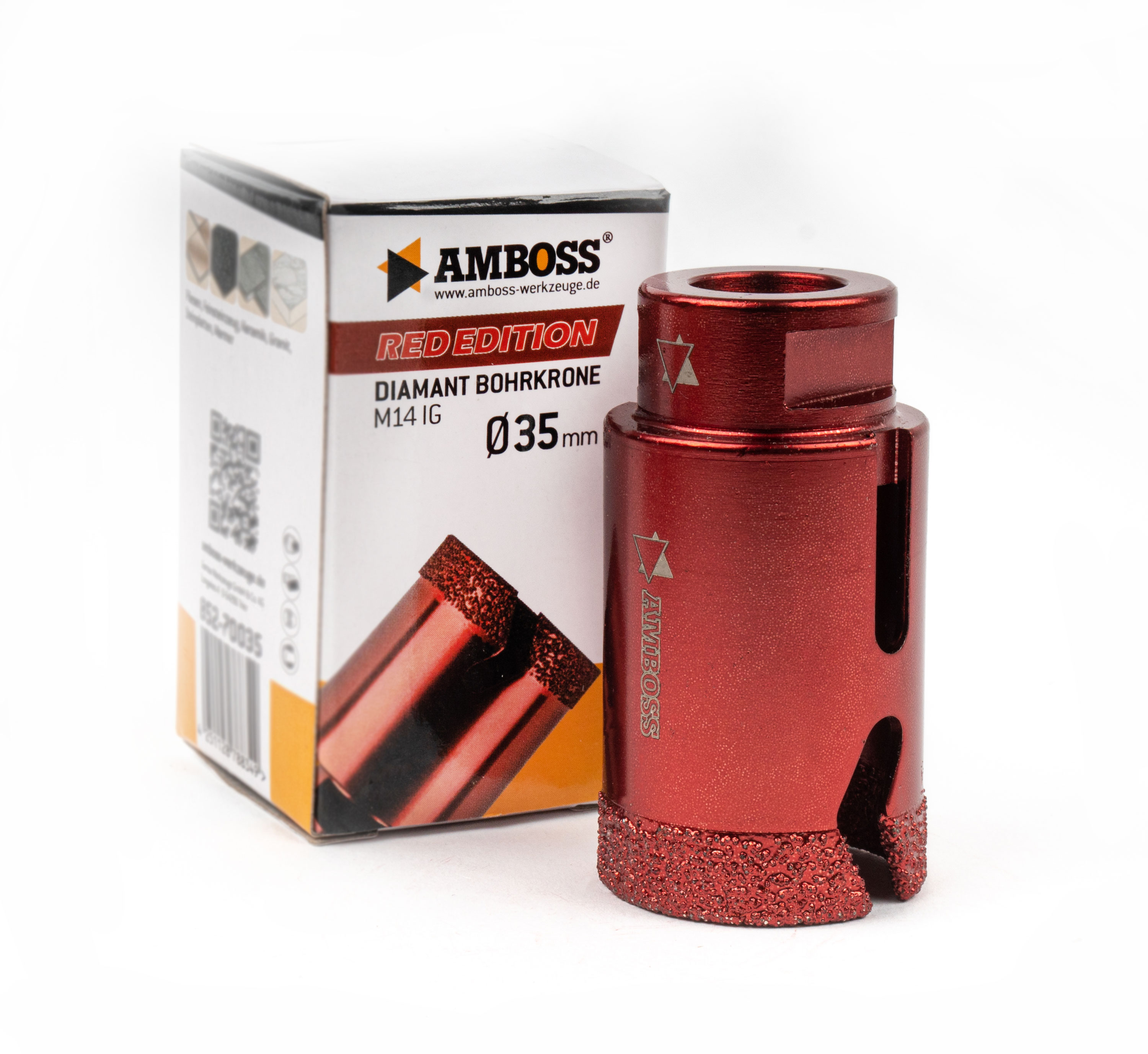 Amboss Red Edition Bohrkrone 35 mm Amboss Red Edition Bohrkrone 35 mm