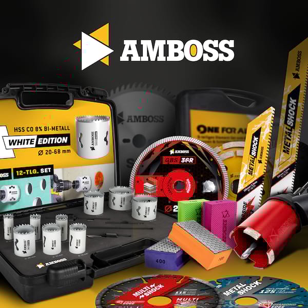 Amboss Diamant Schleifpad Korn: 400