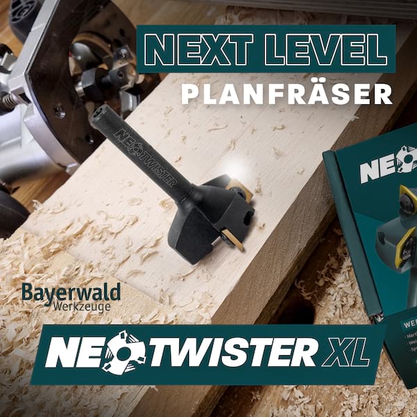 10x Bayerwald NeoTwister Ø60mm Planfräser Ersatzmesser 10x Bayerwald NeoTwister Ø60mm Planfräser Ersatzmesser