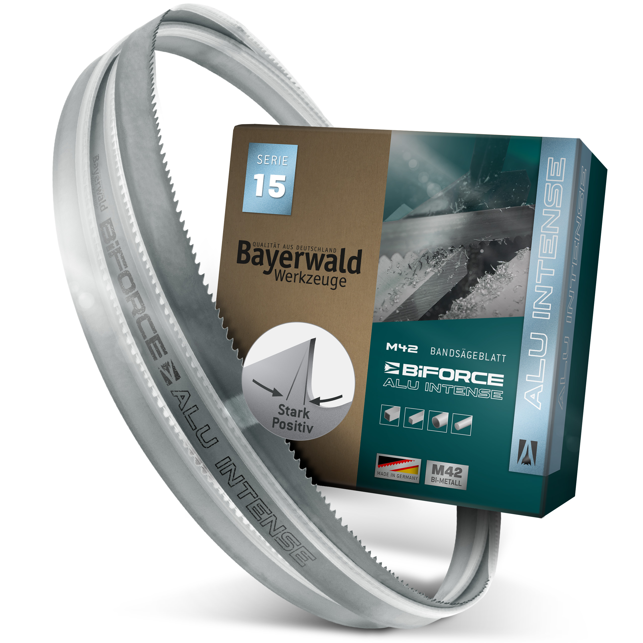 Bayerwald M42 Bandsägeblatt BiFORCE ALU INTENSE 13 x 0.65 x 6 ZpZ Bayerwald M42 Bandsägeblatt BiFORCE ALU INTENSE 13 x 0.65 x 6 ZpZ