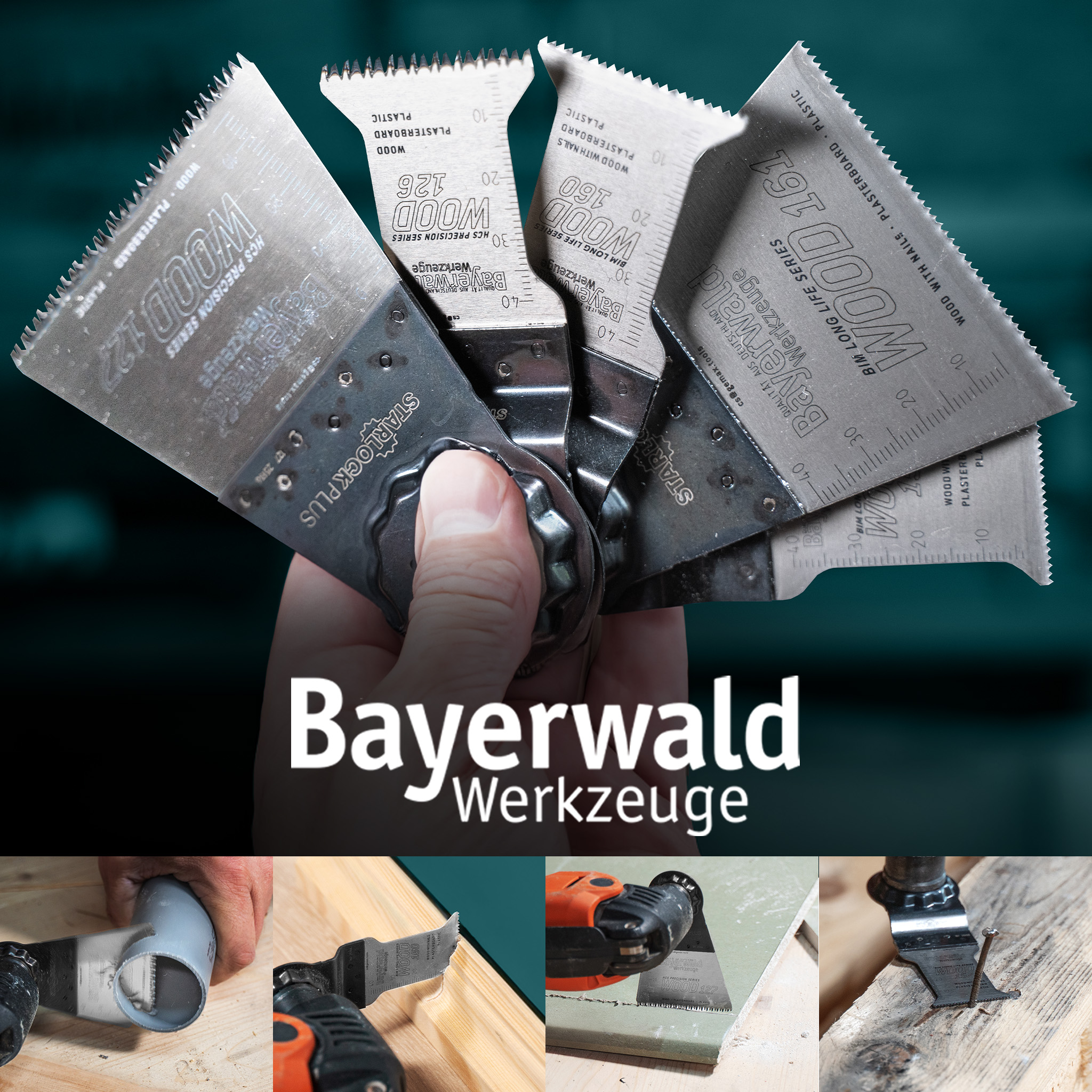 3x Bayerwald SLP HCS Tauchsägeblatt 65x50mm