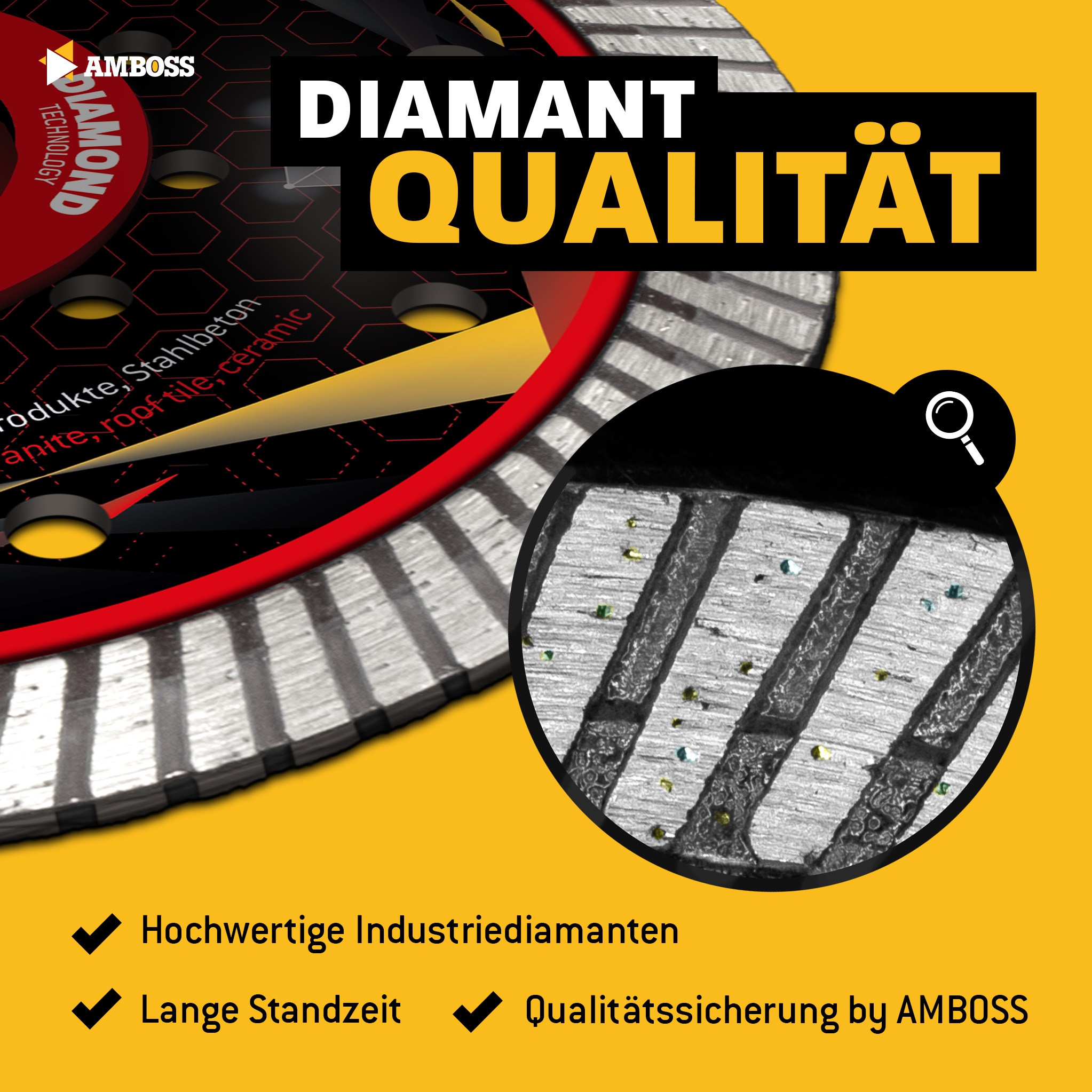 Amboss GBS 36R Diamant Trennscheibe - 125 x 2 x 22.2 Amboss GBS 36R Diamant Trennscheibe - 125 x 2 x 22.2