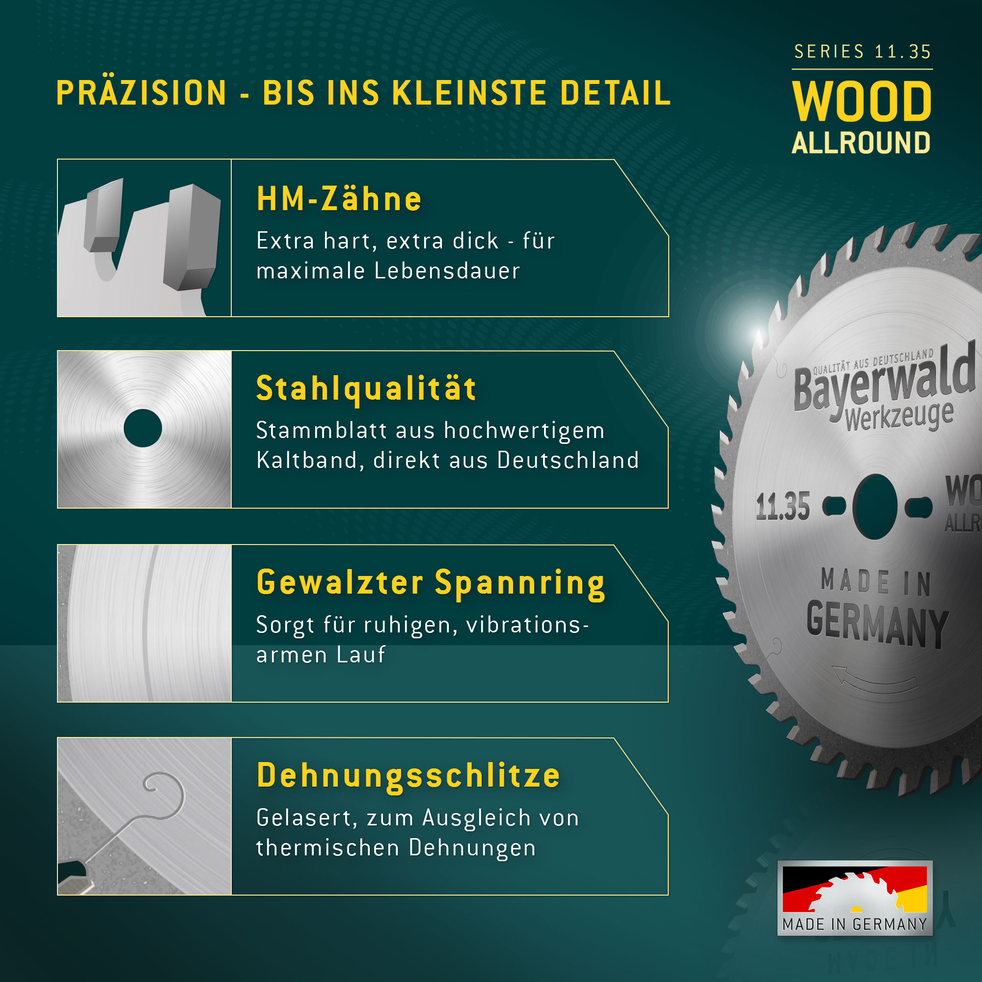 HM Kreissägeblatt - 105 x 2.6/1.6 x 20  Z30 WZ HM Kreissägeblatt - 105 x 2.6/1.6 x 20  Z30 WZ