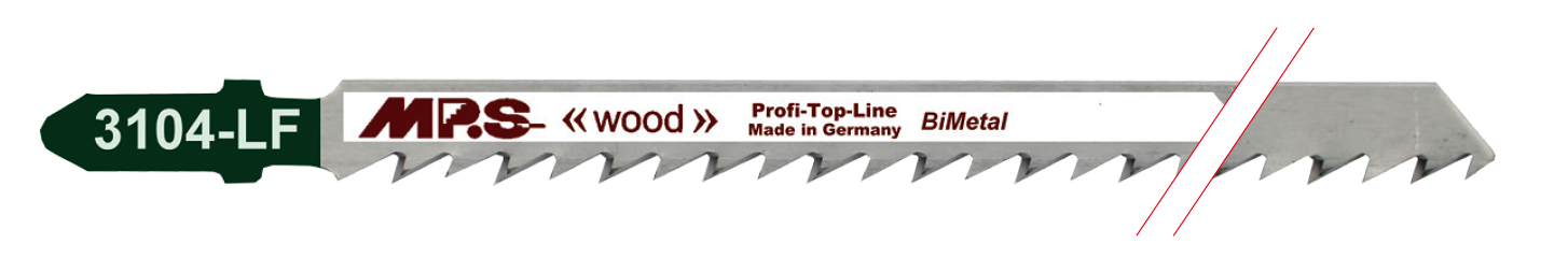 5x MPS 3104-LF Stichsägeblatt Länge 132/110 mm 5x MPS 3104-LF Stichsägeblatt Länge 132/110 mm