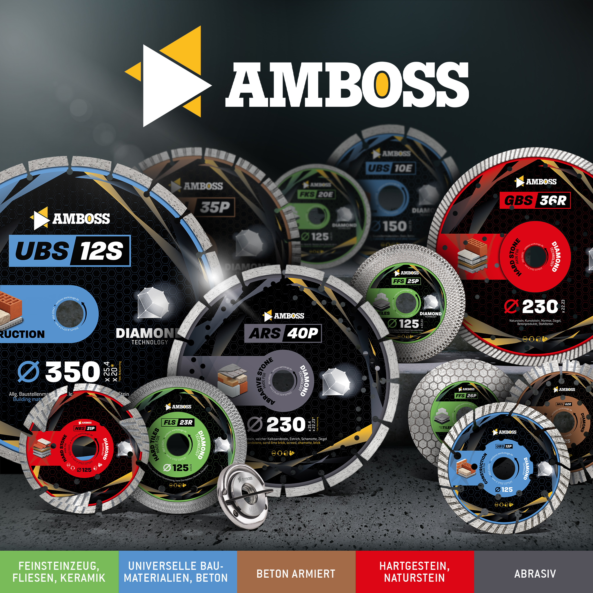 Amboss FFS 26P Diamant Trennscheibe 125 x 2 x 22.2 Amboss FFS 26P Diamant Trennscheibe 125 x 2 x 22.2