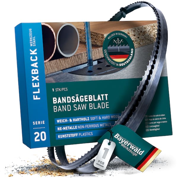 Bayerwald Werkzeuge Holz Bandsägeblatt  2240 x 16 x 0.5 x 6 ZpZ