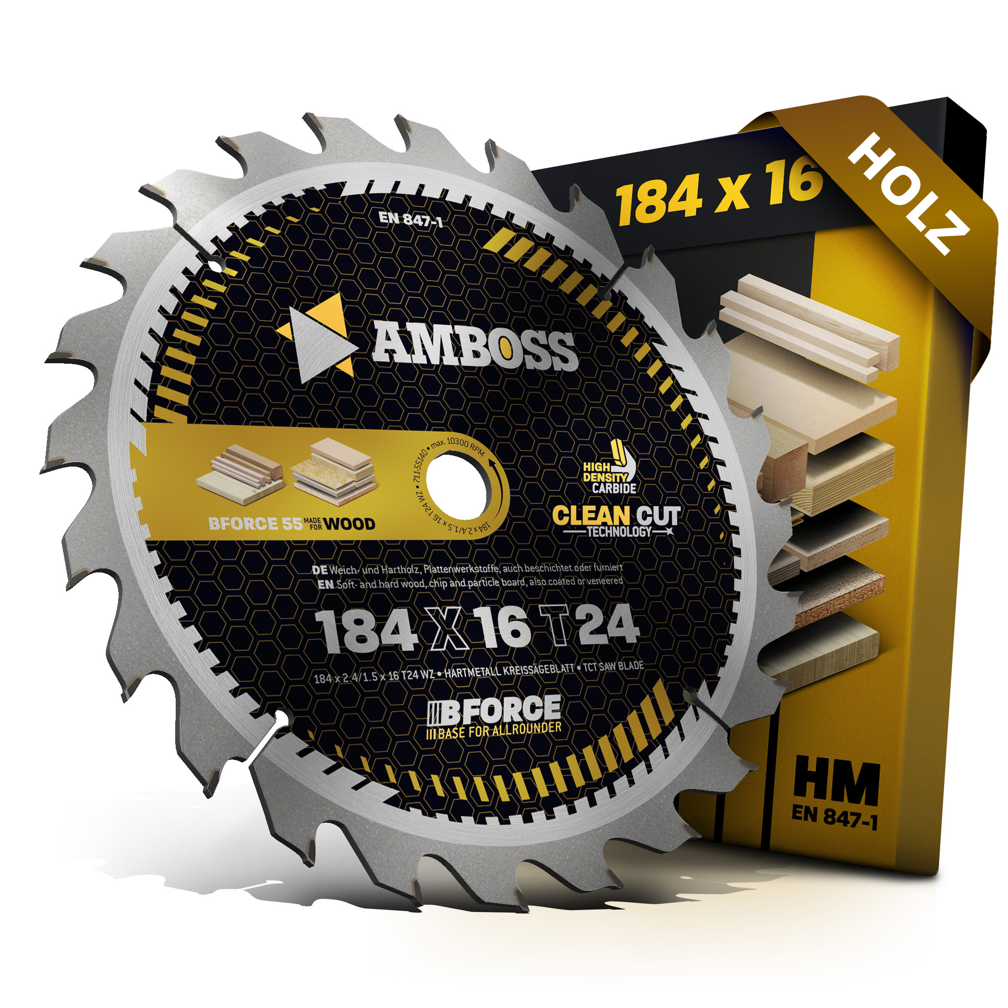 HM Kreissägeblatt - 184 x 2.4/1.5 x 16 Z24 WZ HM Kreissägeblatt - 184 x 2.4/1.5 x 16 Z24 WZ